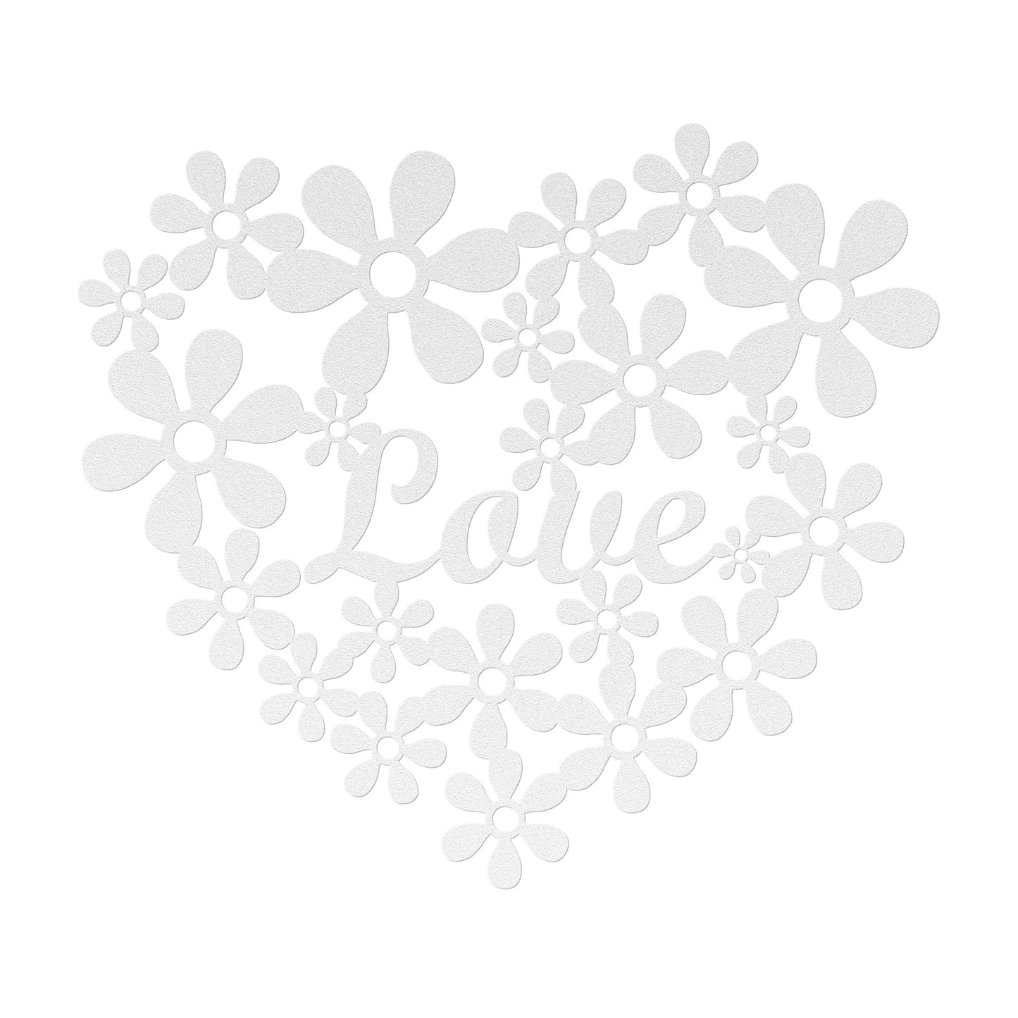Love Daisies Metal Sign | Metal Wall Decor Love Daisies | For any occasion, Mother’s Day, Father’s Day, Birthday, anniversary, wedding, housewarming, closing gift